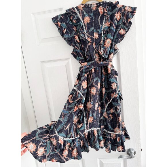 Isabel Marant "Unity" Printed Cotton Dress, size 34 (fits size 2 ish) - Picture 12 of 15